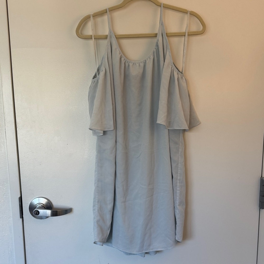 French Connection Light Blue Mini Dress